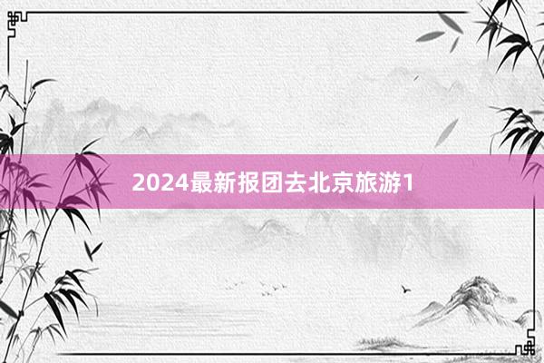 2024最新报团去北京旅游1